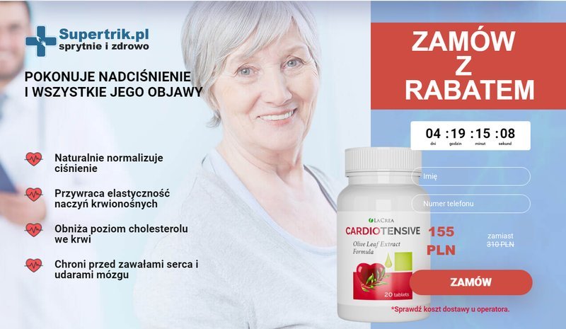 Jak skutecznie zwalczyć nadciśnienie z pomocą Cardiotensywnego?