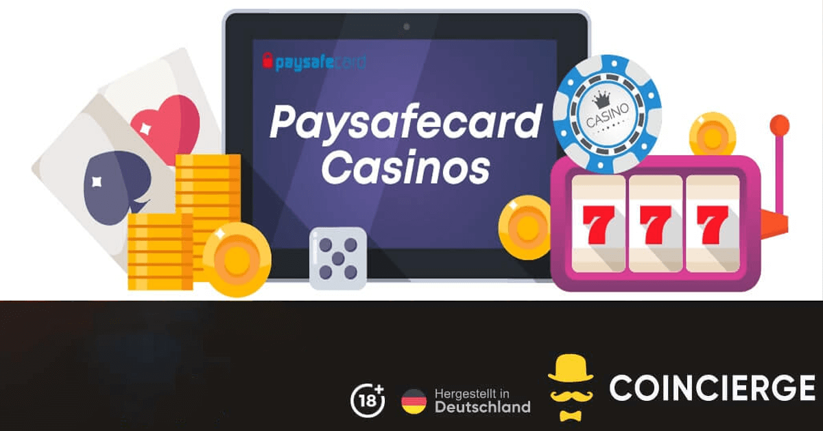 Casinospiele mit Paysafecard Sicher und anonym spielen