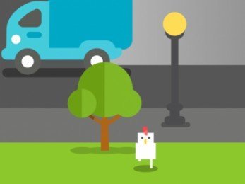 Jeu chicken road à France